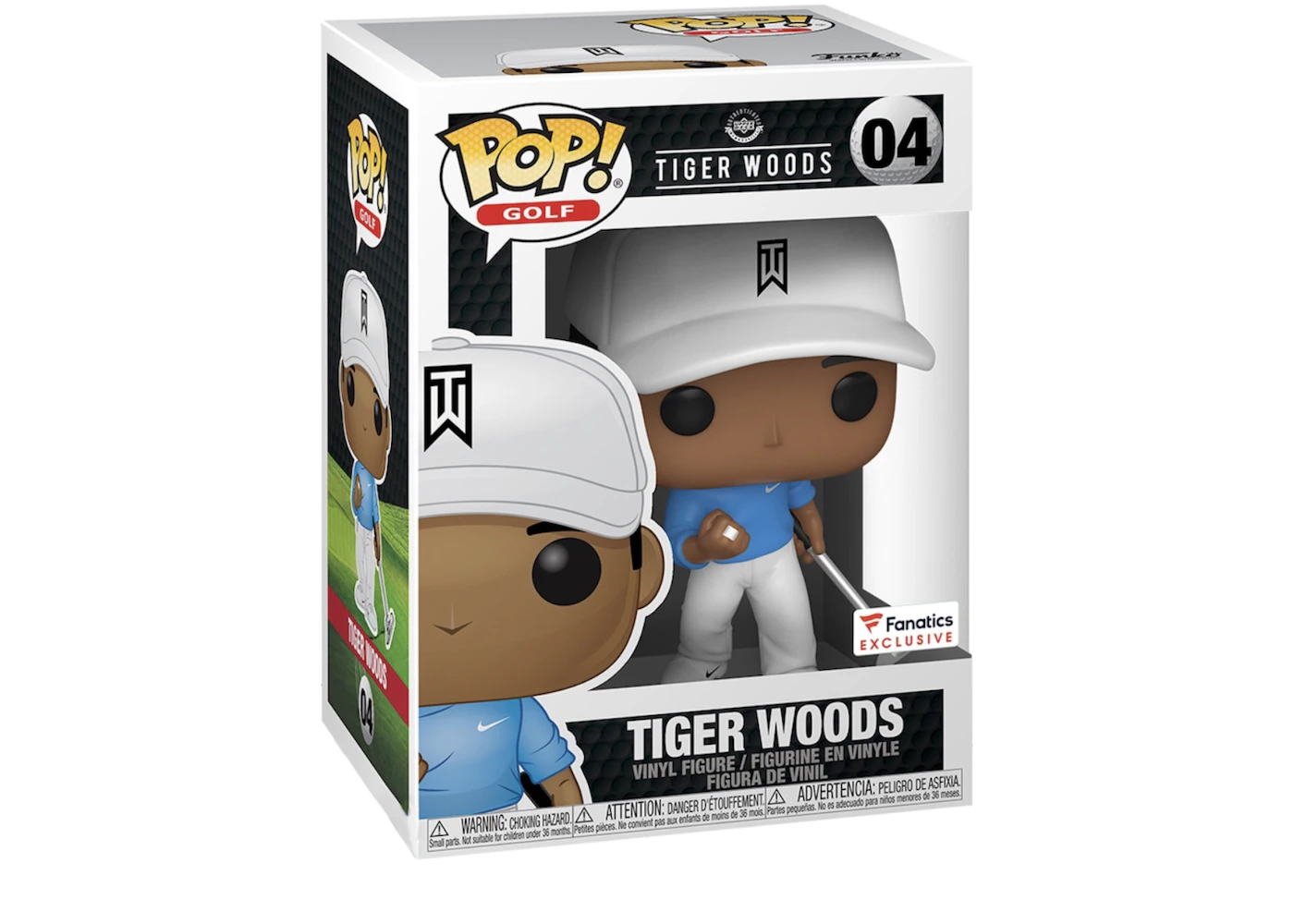 Pop Golf: Tiger Woods (Blue Shirt) (Special Edition) - Funko Pop #04