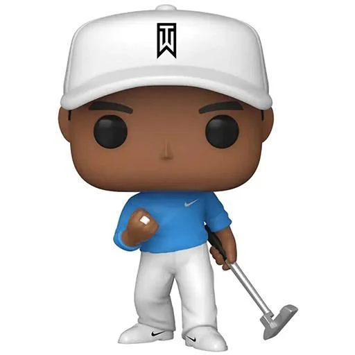 Pop Golf: Tiger Woods (Blue Shirt) (Special Edition) - Funko Pop #04