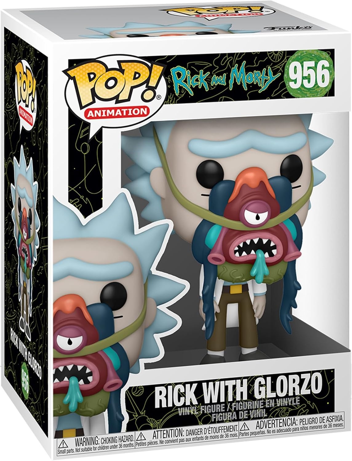 Pop Animation: Rick and Morty - Rick With Glorzo - Funko Pop #956