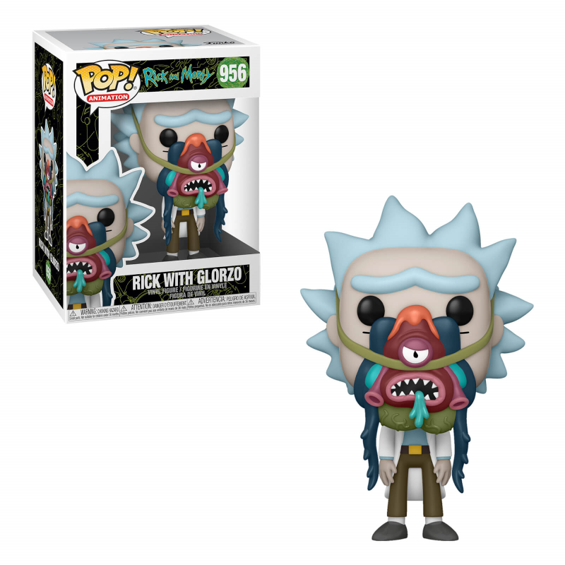 Pop Animation: Rick and Morty - Rick With Glorzo - Funko Pop #956