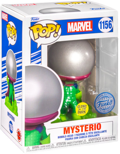 Pop Marvel: Mysterio (Glow in the Dark) - Funko pop #1156
