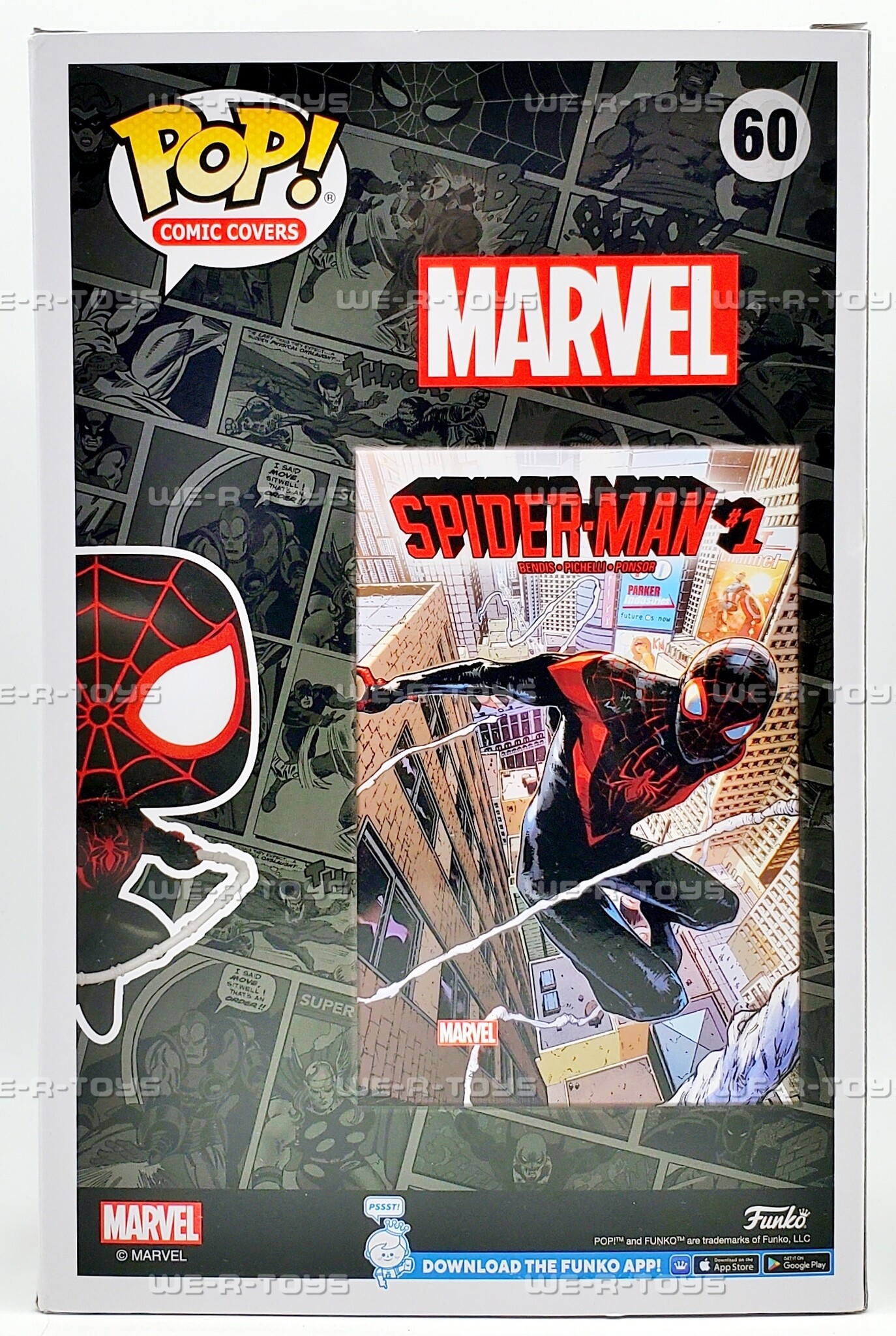 Pop Comic Covers: Marvel Spider-Man #1 - Funko Pop #60