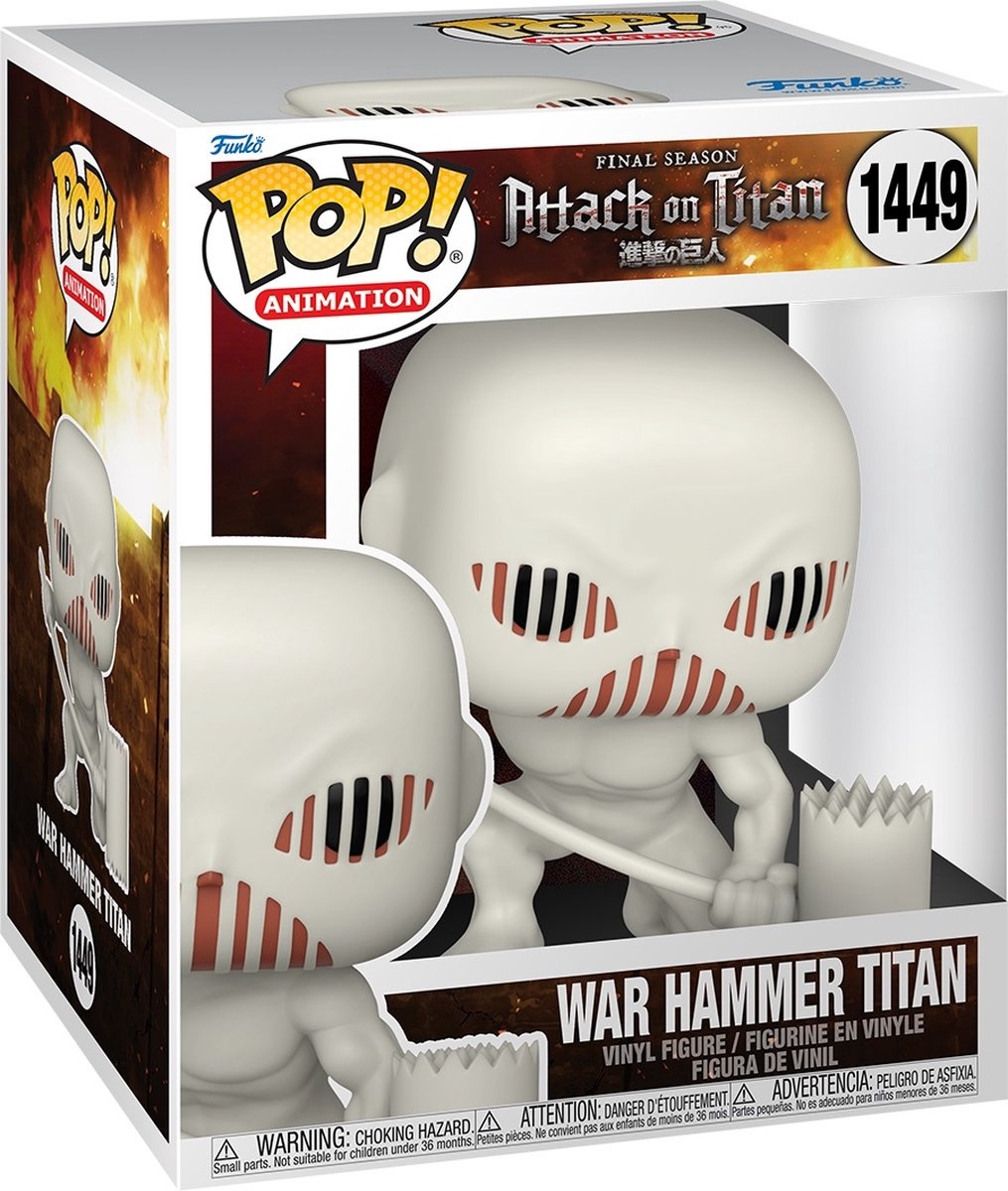 Pop Animation: Attack on Titan - War Hammer Titan - Funko Pop #1449