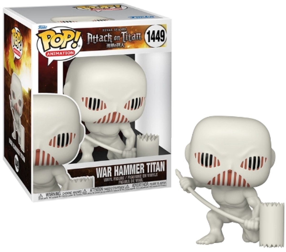 Pop Animation: Attack on Titan - War Hammer Titan - Funko Pop #1449