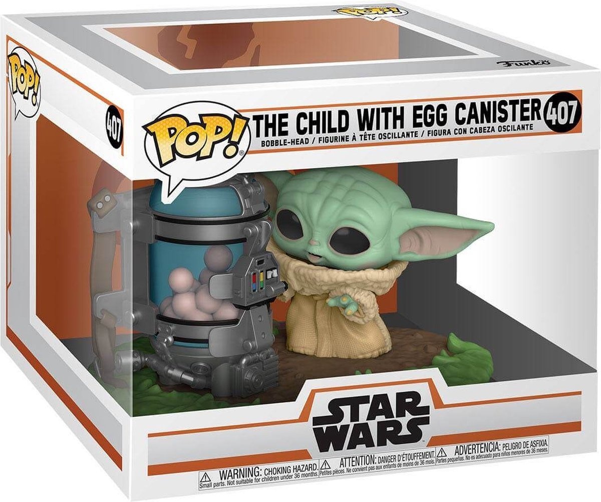 Pop Star Wars: The Child WIth Egg Canister - Funko Pop #407