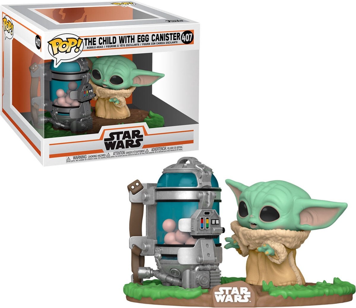 Pop Star Wars: The Child WIth Egg Canister - Funko Pop #407