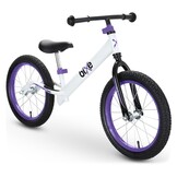 Bixe - Pro Balance Aluminium Bike (5 tot 9 Jaar Oud) - Violet - 16 inch