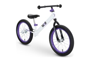 Bixe - Pro Balance Aluminium Bike (5 tot 9 Jaar Oud) - Violet - 16 inch