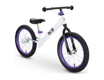 Bixe - Pro Balance Aluminium Bike (5 tot 9 Jaar Oud) - Violet - 16 inch