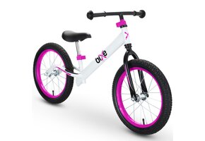 Bixe - Pro Balance Aluminium Bike (5 tot 9 Jaar Oud) - Pink - 16 inch