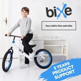Bixe - Pro Balance Aluminium Bike (5 tot 9 Jaar Oud) - Blauw - 16 inch