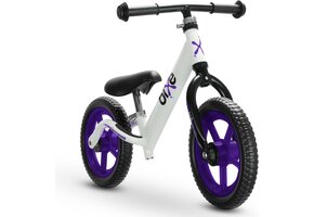Bixe - Extreme Balance Aluminium Bike (18 Maanden tot 6 Jaar Oud) - Paars - 12 inch