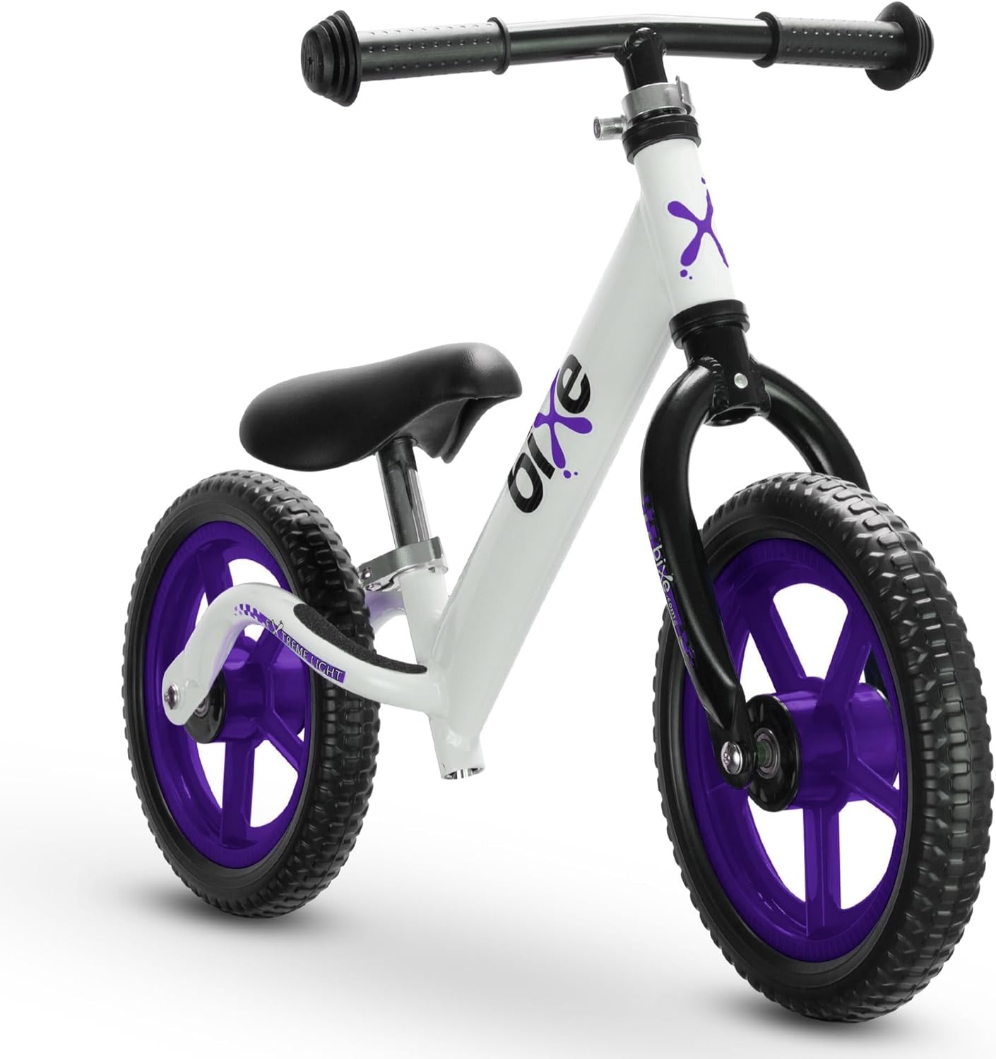 Bixe - Extreme Balance Aluminium Bike (18 Month to 6 Year Old) - Purple - 12 inch