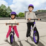 Bixe - Extreme Balance Aluminium Bike (18 Month to 6 Year Old) - Purple - 12 inch