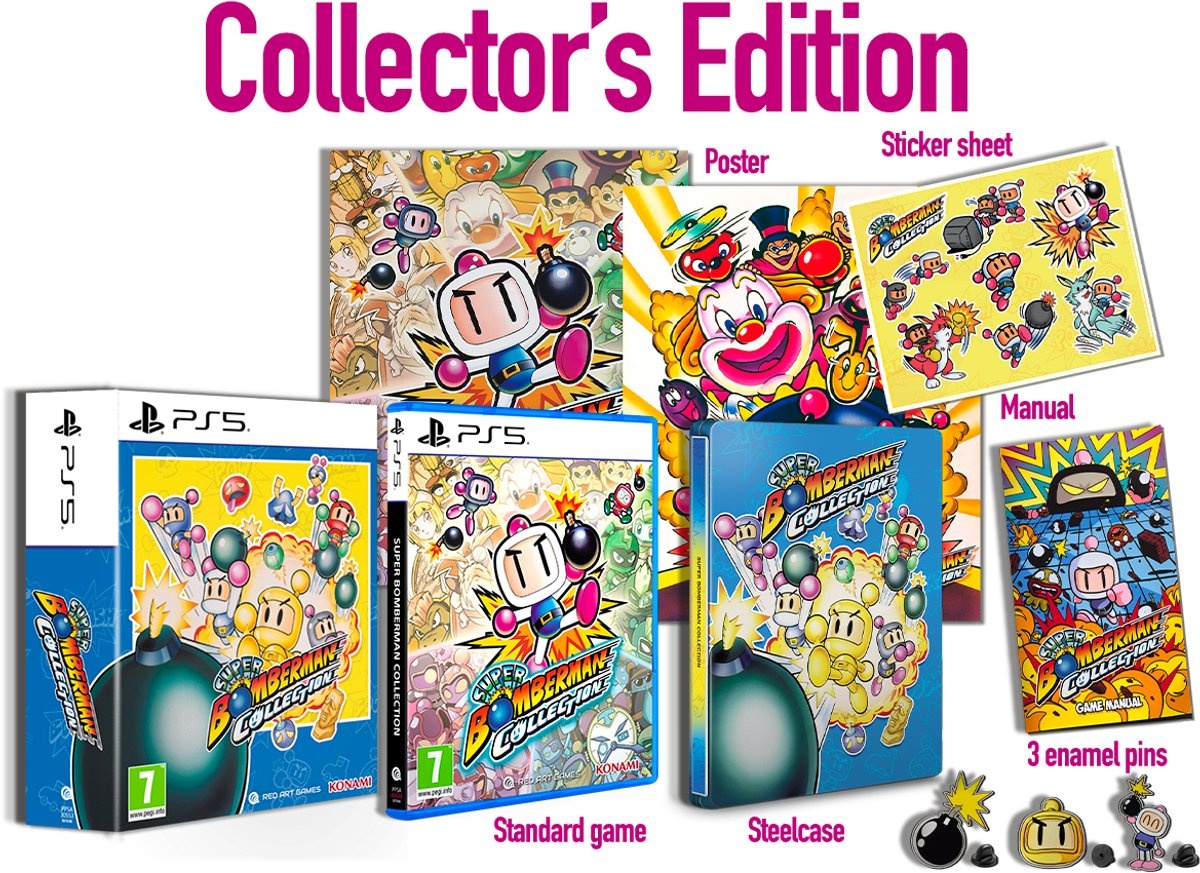 Super Bomberman Collection - Collector's Edition - PS5