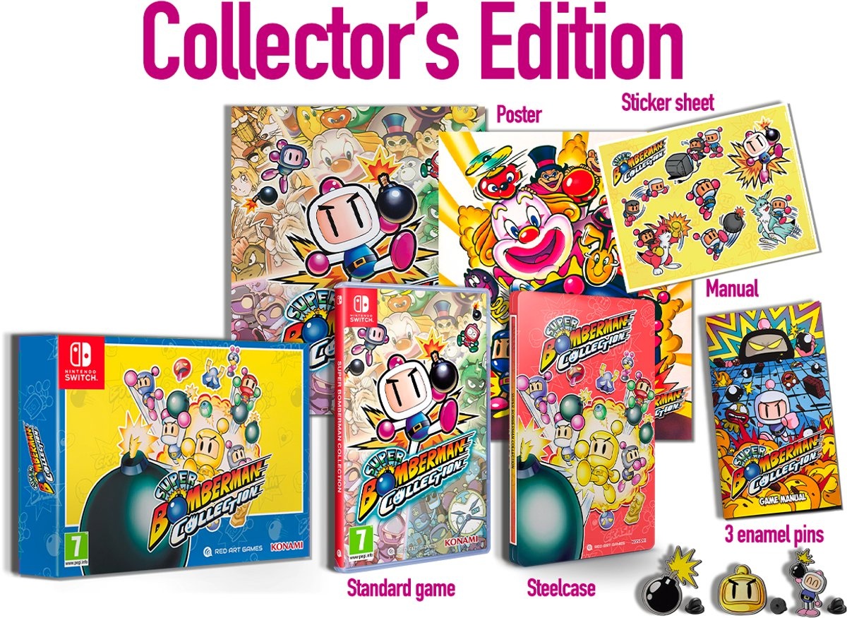 Super Bomberman Collection - Collector's Edition - Nintendo Switch