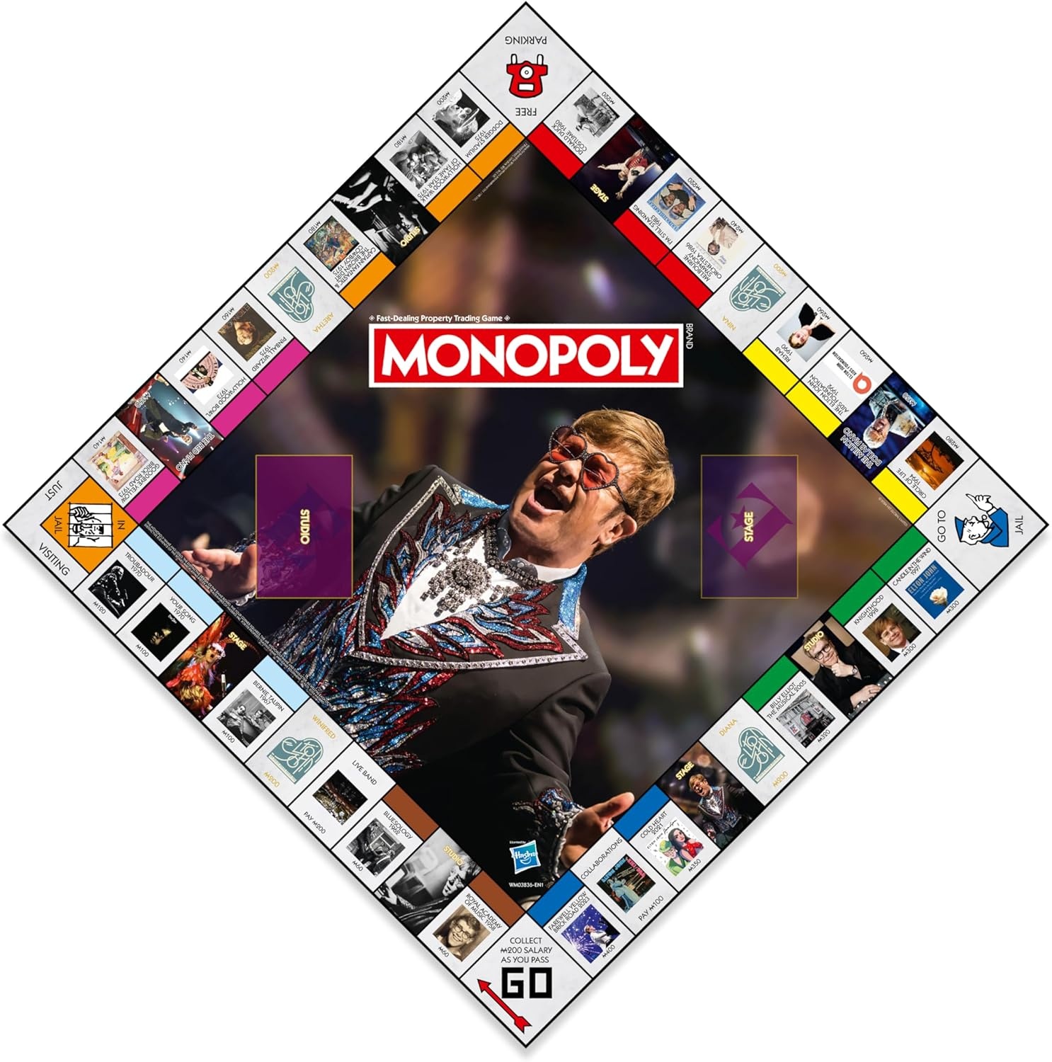 Monopoly Elton John (Englischsprachig)