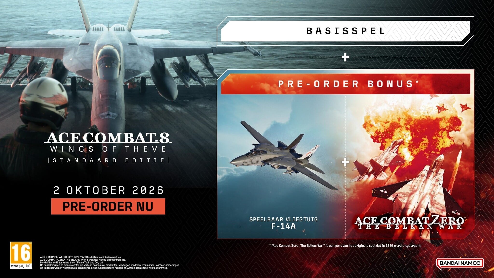 Ace Combat 8: Wings of Theve + Pre-Order Bonus - PS5