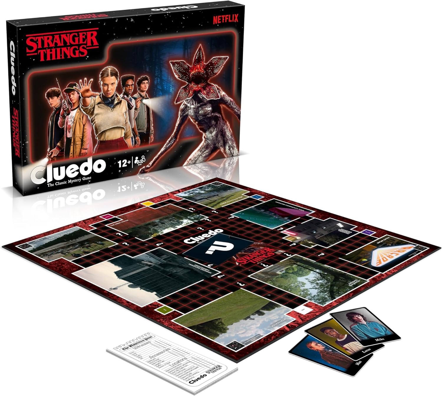 Cluedo Stranger things (Engelstalig)