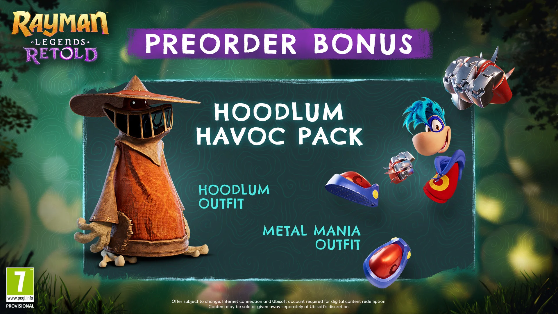 Rayman Legends Retold + Pre-Order Bonus - Nintendo Switch 2