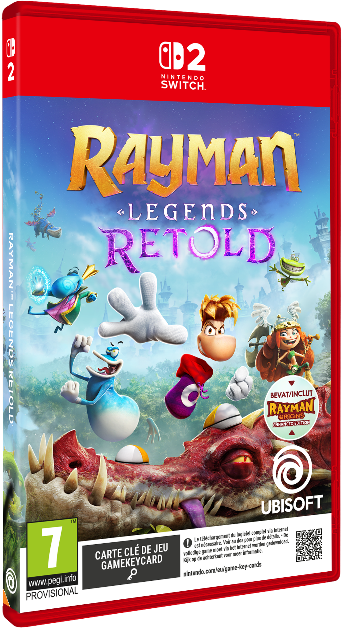 Rayman Legends Retold + Pre-Order Bonus - Nintendo Switch 2