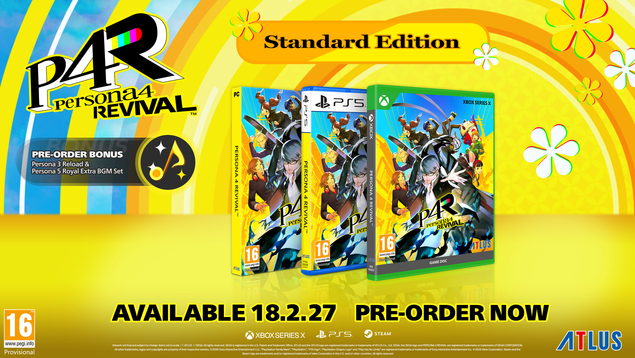Persona 4 Revival (Code in a Box) + Pre-Order Bonus - PC