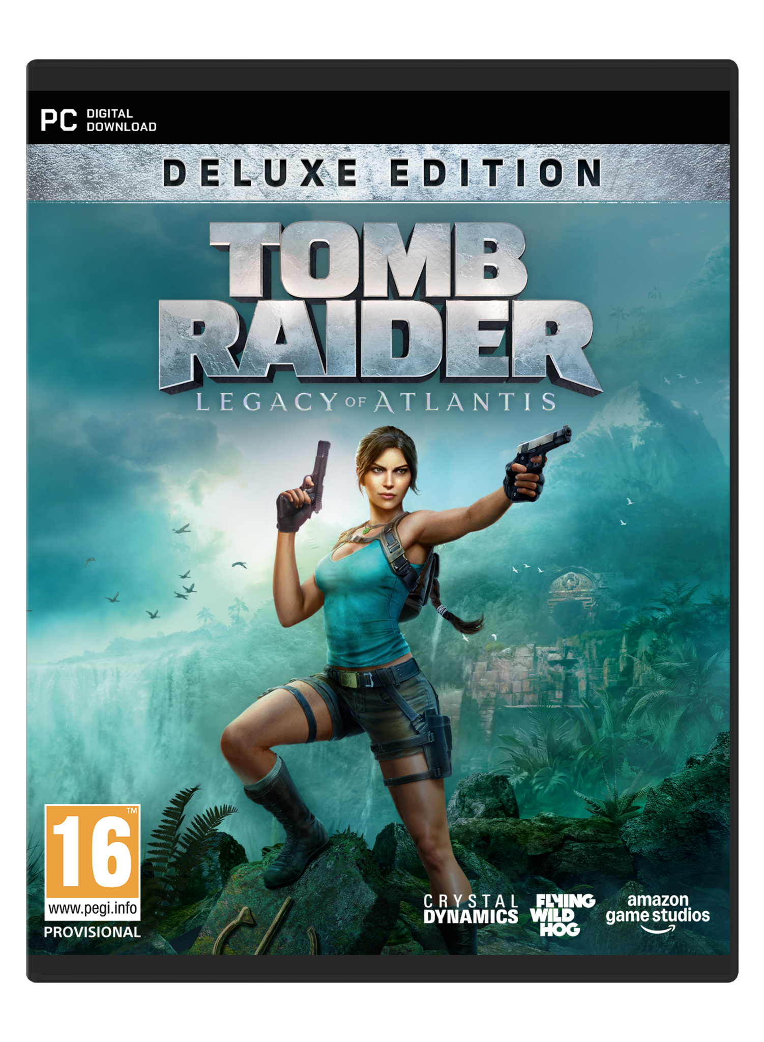 Tomb Raider - Legacy of Atlantis Steelbook Deluxe Edition (Code in a Box) + Pre-Order Bonus - PC