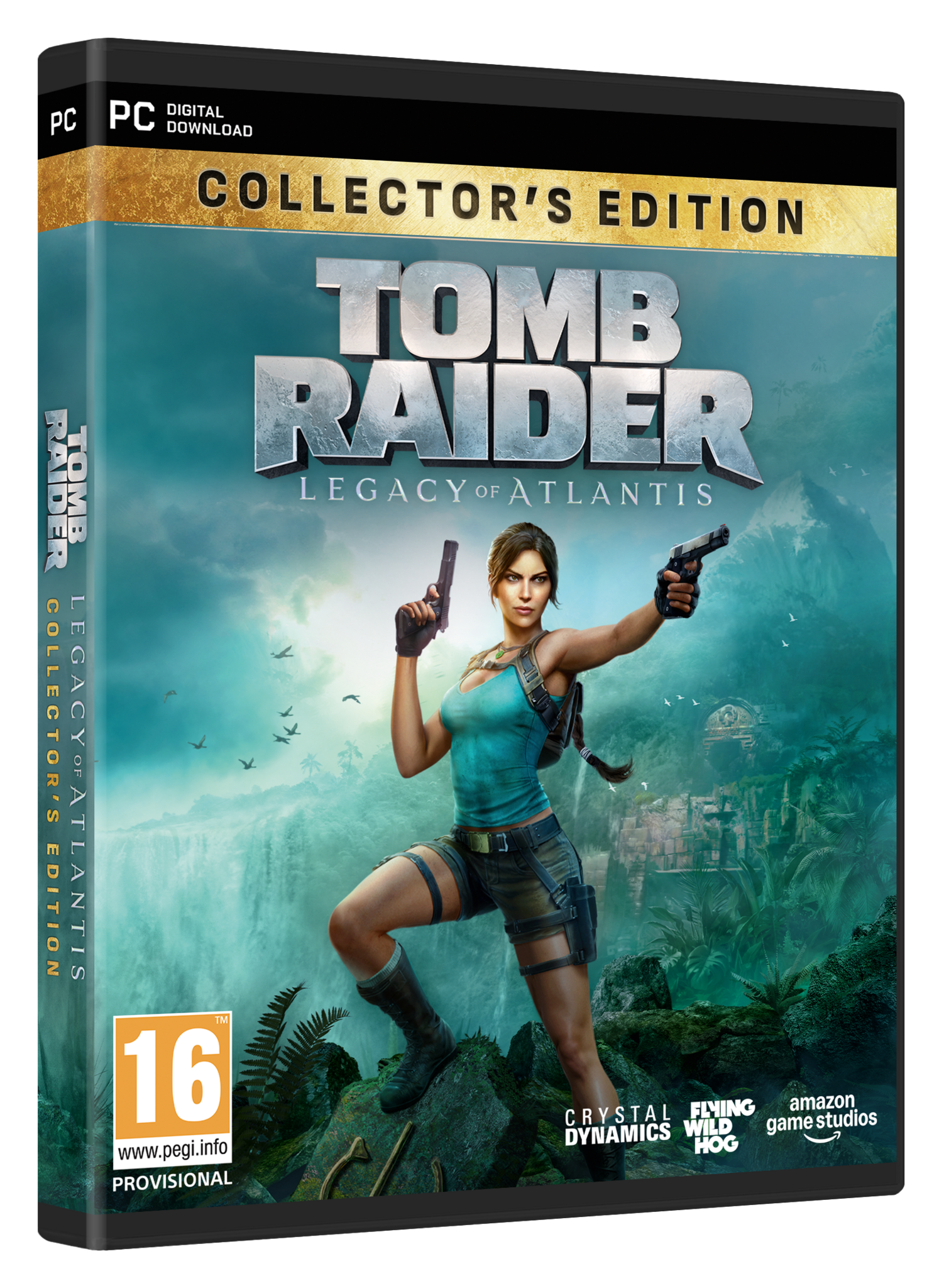 Tomb Raider - Legacy of Atlantis Collector's Edition (Code in a Box) + Pre-Order Bonus - PC