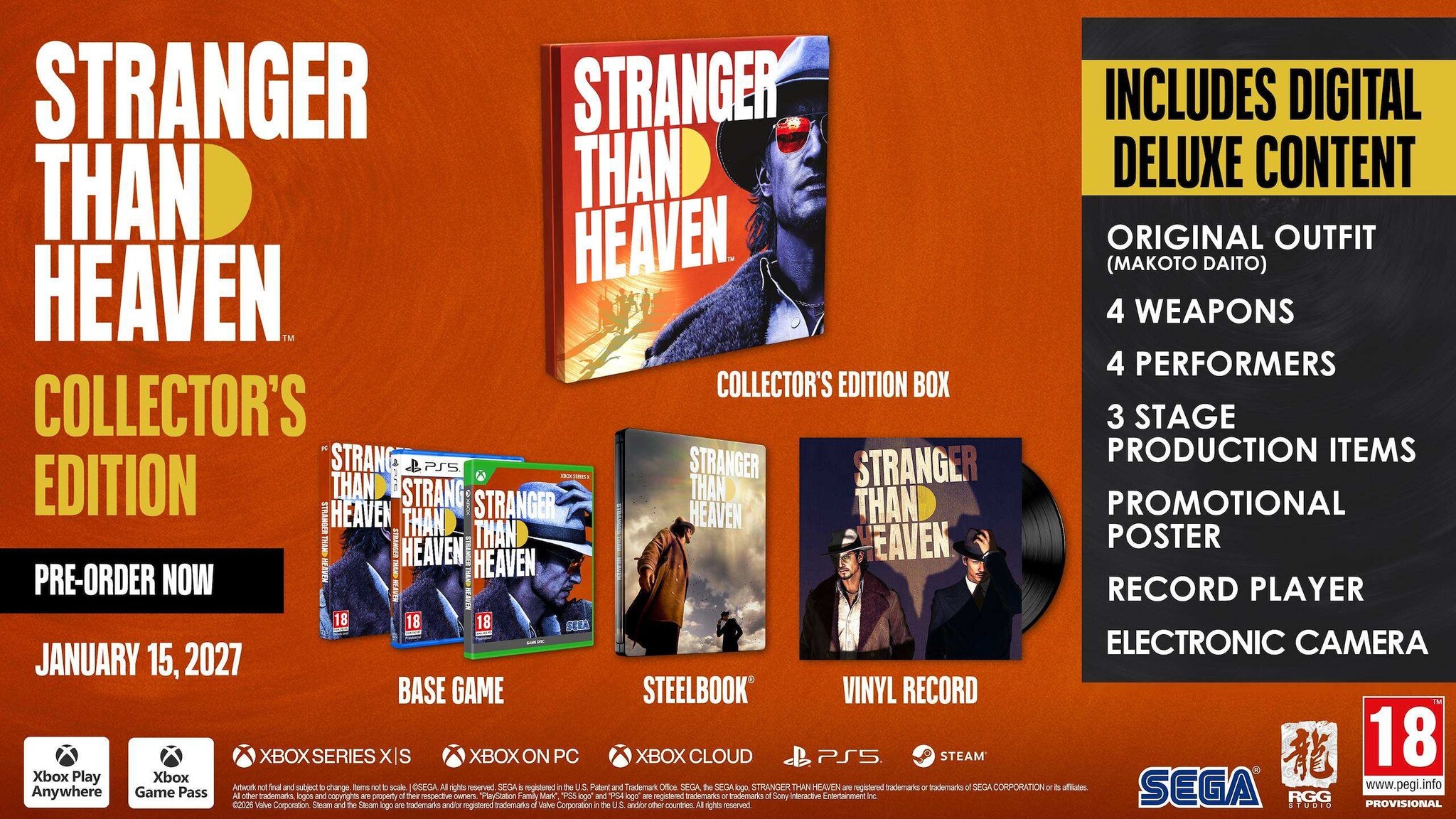 Stranger Than Heaven Collector's Edition - PS5