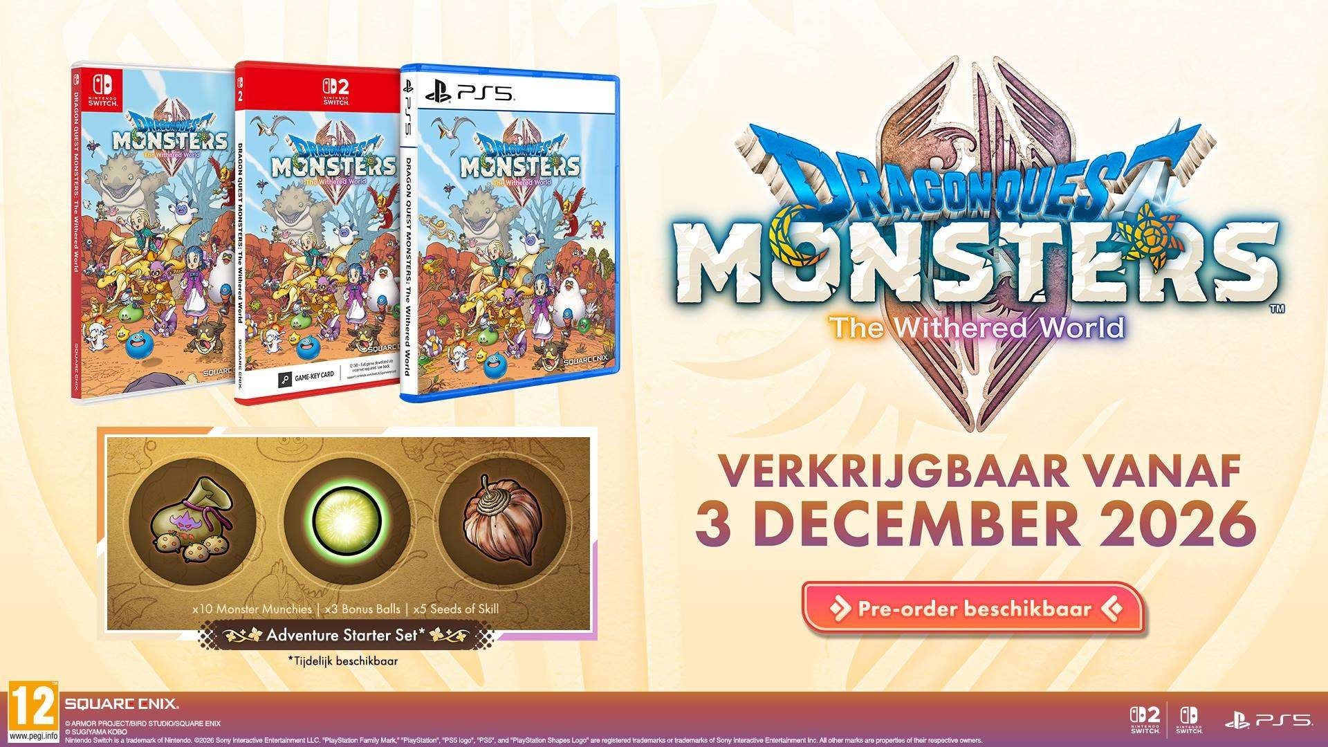 Dragon Quest Monsters: The Withered World + Pre-Order Bonus - PS5