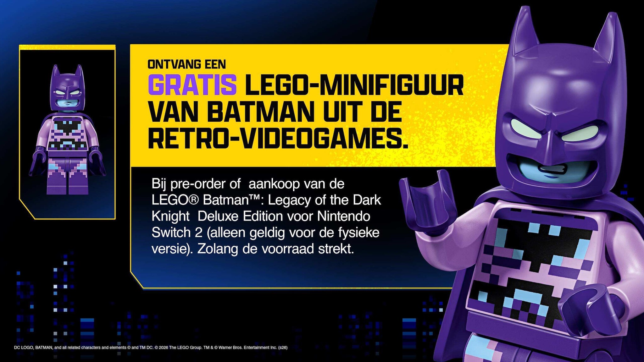 LEGO Batman Legacy of the Dark Knight - Deluxe Edition + Pre-Order Bonus - Nintendo Switch 2