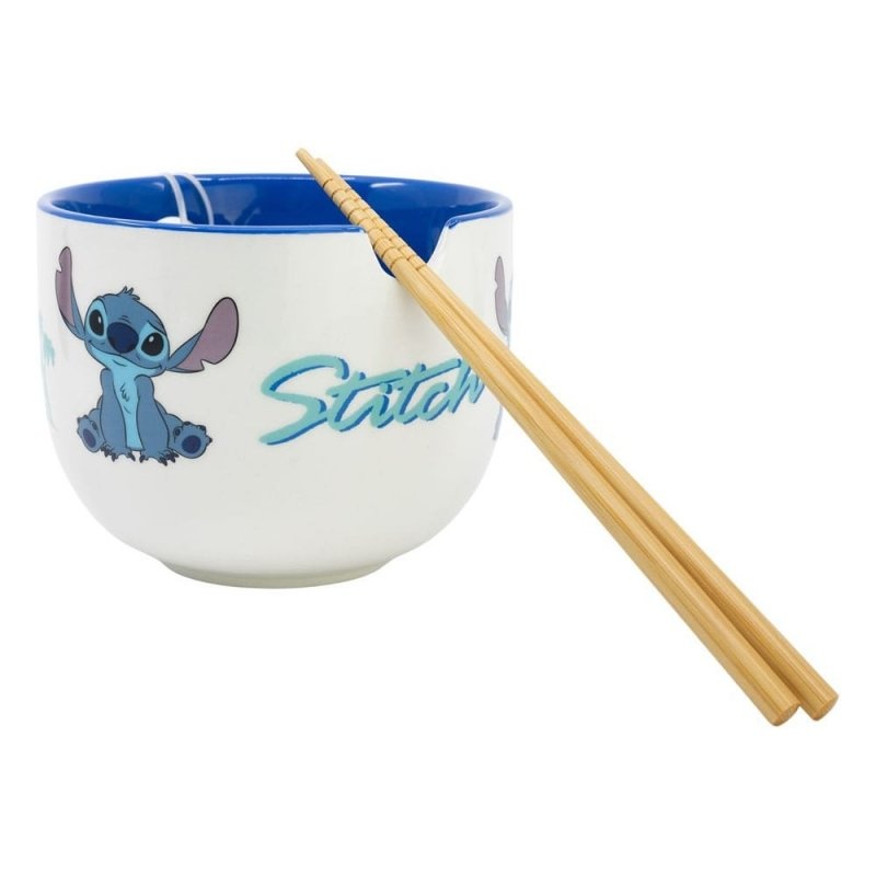 Stitch - Dolomite Ramen Bowl with Chopsticks (450ml)