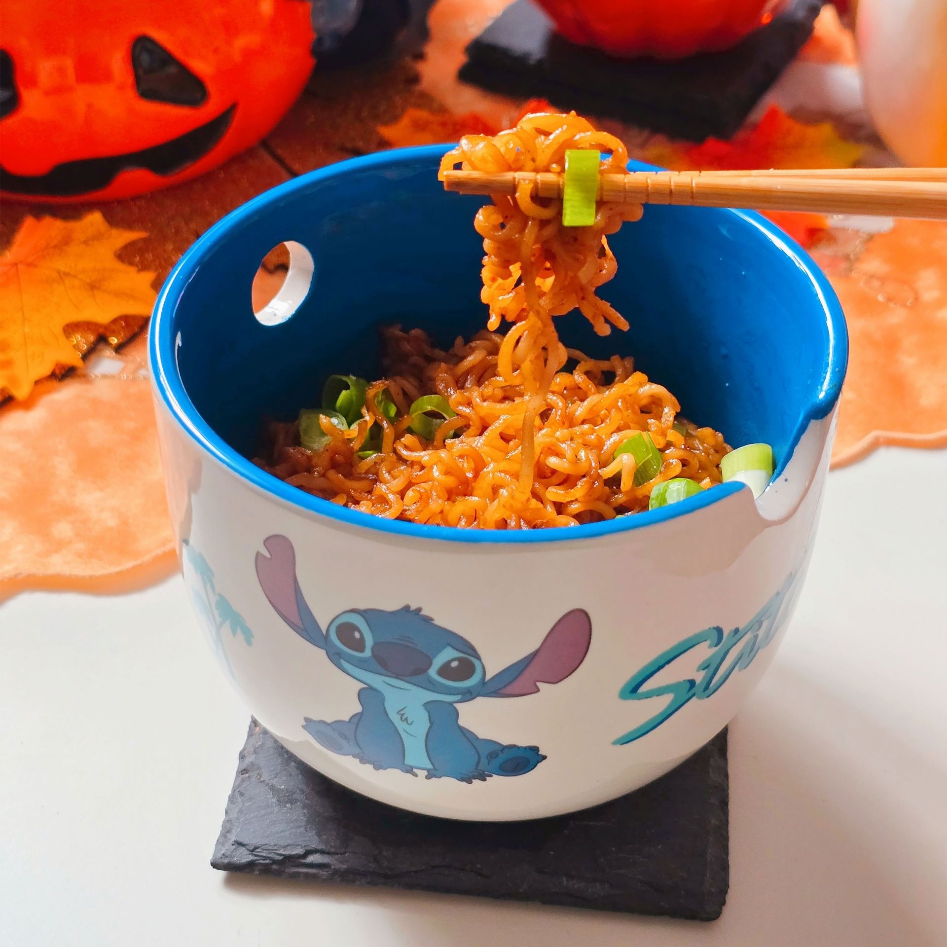 Stitch - Dolomite Ramen Bowl with Chopsticks (450ml)