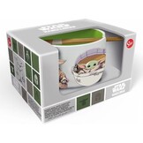 Grogu - Dolomite Ramen Bowl with Chopsticks (470ml)