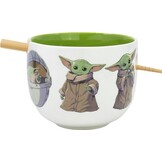 Grogu - Dolomite Ramen Bowl with Chopsticks (470ml)