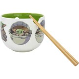 Grogu - Dolomite Ramen Bowl with Chopsticks (470ml)