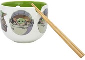 Grogu - Dolomite Ramen Bowl with Chopsticks (470ml)