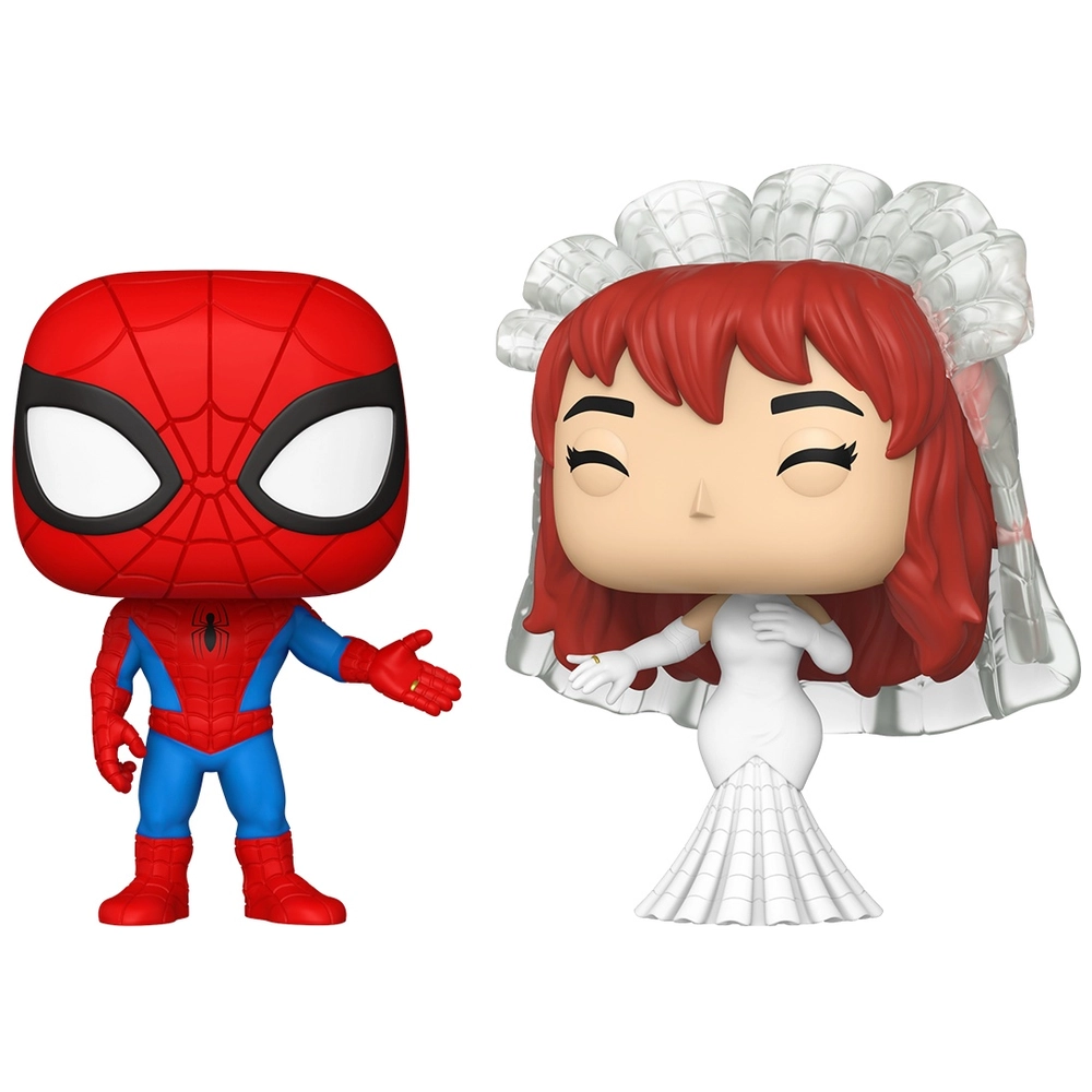 Pop Marvel: Spider-Man And MJ - (2 pack) Funko Pop