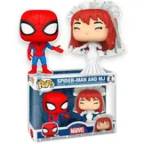 Pop Marvel: Spider-Man And MJ - (2 pack) Funko Pop