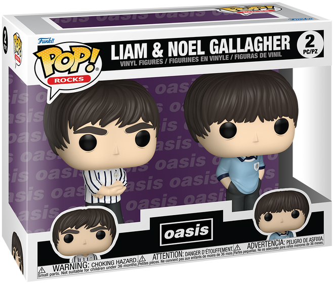 Pop Rocks: Liam & Noel Gallagher - (2 pack) Funko Pop