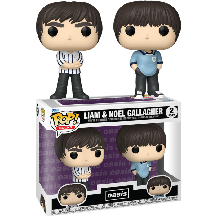 Pop Rocks: Liam & Noel Gallagher - (2 pack) Funko Pop