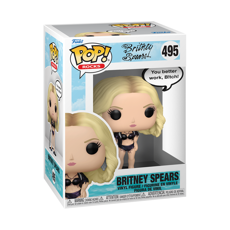 Pop Rocks: Britney Spears - Funko Pop #495
