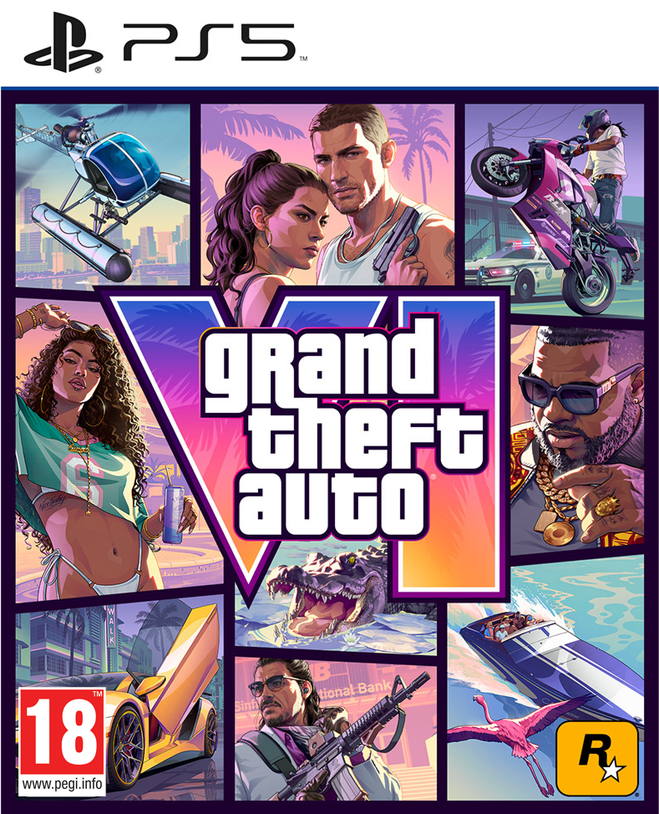 Grand Theft Auto VI - GTA 6 - (Code in box) + Pre-Order Bonus - PS5