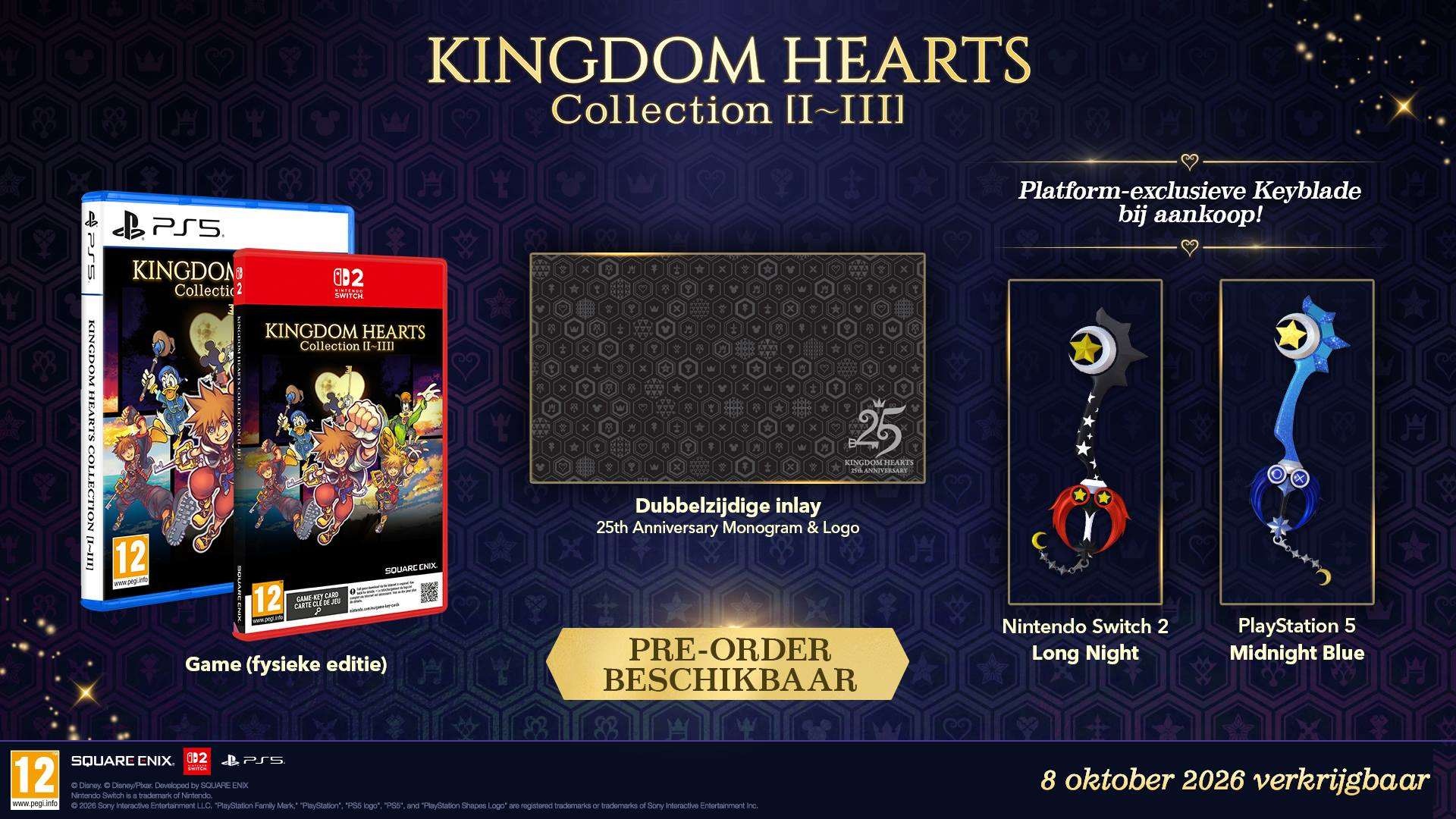 Kingdom Hearts Collection I-III + Pre-Order Bonus - Nintendo Switch 2