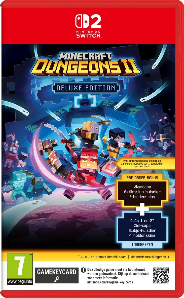 Minecraft Dungeons 2 - Deluxe Edition - Nintendo Switch 2