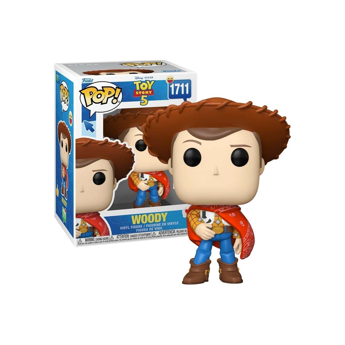Pop Disney: Toy Story 5 - Woody - Funko Pop #1711