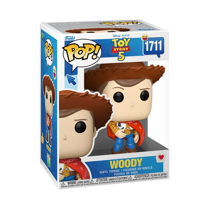 Pop Disney: Toy Story 5 - Woody - Funko Pop #1711