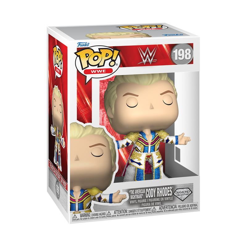 Pop WWE: The American Nightmare - Cody Rhodes - Funko Pop #198