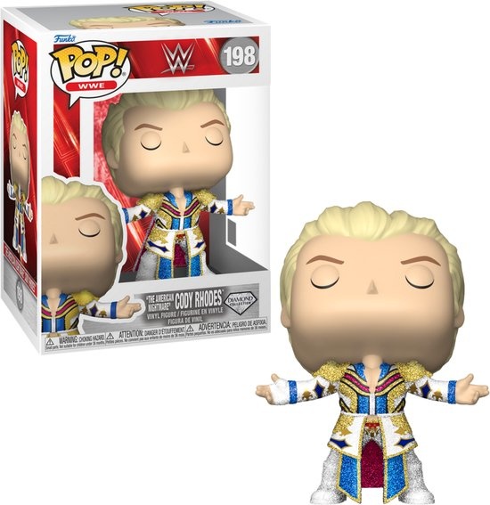 Pop WWE: The American Nightmare - Cody Rhodes - Funko Pop #198
