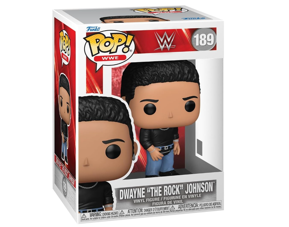 Pop WWE: Dwayne "The Rock" Johnson - Funko Pop #189